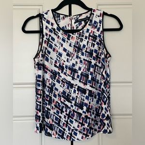 White House Black Market sleeveless top, size XXS.